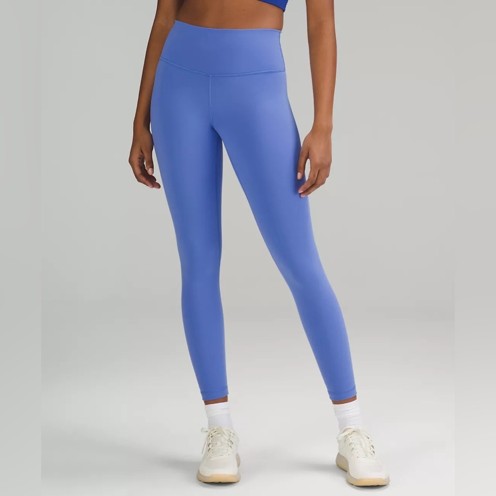 LULULEMON Wunder Train High-Rise Tight with Pockets 25" in Wild Indigo